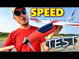 Speed Test GONE WRONG!!! E-flite Electro Streak hits INSANE speeds!