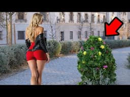Bushman Prank: Scaring People in Madrid 2025 !!