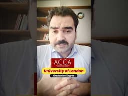 ACCA Graduation Degree | ACCA new Update #acca #ca #business