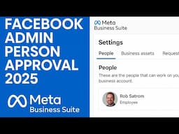 Meta Business Facebook Admin Approval 2025
