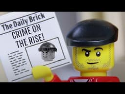 Crime Doesn't Pay! | STOP MOTION | Billy Bricks Compilations
