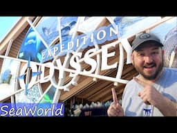 SeaWorld Orlando Just Got Cooler!  Expedition Odyssey SeaWorld Orlando's NEW Ride!