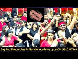 Day 2nd Master Class In Mumbai Sam and Jas Hair Academy by Jas Sir  having Fun with Great Students
