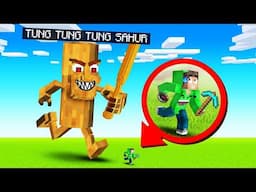 Minecraft MANHUNT vs. TUNG TUNG SAHUR