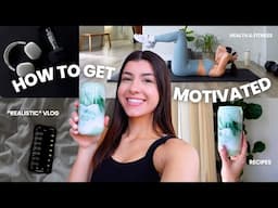 Watch this if you’re unmotivated… healthy tips, workout, & recipes *VLOG*