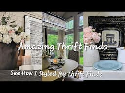 How I Styled My Curated &Thrifted Decor Around My Home | Perfection
