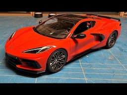 Building a Revell Chevrolet Corvette C8 Part 4: Final Assembly