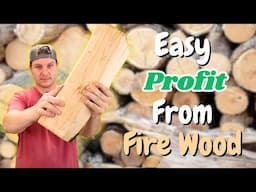 I Fulfilled an Etsy Order Using Fire Wood | It Worked....
