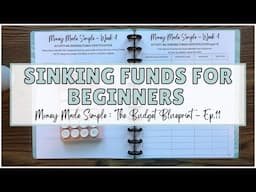 SINKING FUNDS FOR BEGINNERS | HOW TO SET UP SINKING FUNDS | SAVINGS CHALLENGES | HOW TO BUDGET