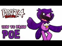How To Draw POE (Nightmare Critters) | Poppy Playtime Chapter 4