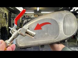 🔧 A faucet that will polish MILLIONS of headlights Headlight polishing, shine restoration!