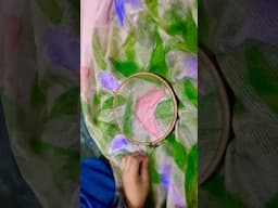 #diyart #art #handpaintedfabric #handpainting #handpaint #flowermaking