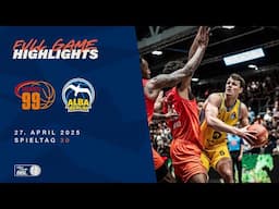 NINERS Chemnitz vs. ALBA BERLIN - Full Game Highlights - Spieltag 30, 2024/25