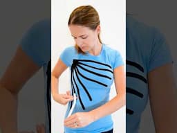 Kinesiology Tape for Breast or Chest Swelling