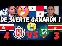 PANAMEÑOS FURIOSOS X COSTA RICA VS SURINAM ! CUIDADO CON COSTA RICA PANAMA !!