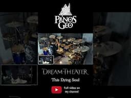 Dream Theater - This Dying Soul | DRUM COVER (4) 🥁🥁🥁 #shorts