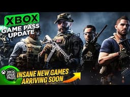 HUGE XBOX GAME PASS UPDATE WITH TONS OF NEW TITLES COMING SOON