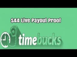 ​@TimeBucks Payment Proof - @paypal  Showup