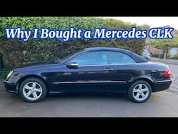 Mercedes CLK Convertible is near the bottom of a price curve see why they are such good value cars