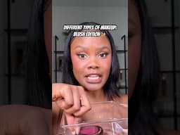 Different Types of Blushes and How to Use Them ✨