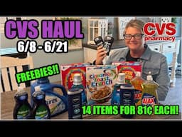 CVS HAUL (6/8 - 6/21) | FREEBIES & MORE!