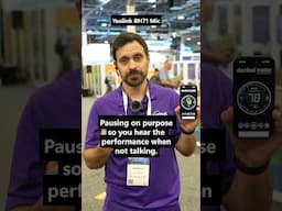 Yealink Bh71 Mic Test At Loud Expo Hall