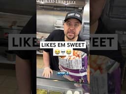 YOU LIKE THEM SWEET HUH⁉️🤣⛽️💀#subscribe #eating #funny #food #shorts