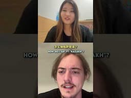 Kazakh girl speaks 4 languages! #ometv #funny #chinese