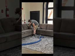 Cleaning 2 Sofas #carpetcleaning #asmr