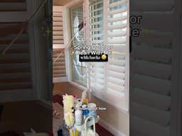 SPRING CLEANING with HACKS | Outdoor Window & Front Entry Clean With Me