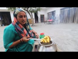 Village Style Kacche Pakke Aam Ki Sabji | Pal Family Vlogs