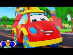 LIVE 🔴 Bob le Train - 🚒🎶 🚨 Les Roues du Camion de Pompiers | Chanson pour Enfants