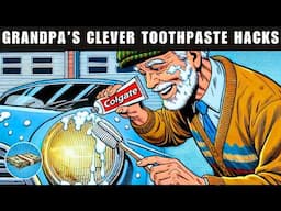 Grandpa’s 43 Clever Colgate Hacks that will BLOW YOUR MIND & MAKE LIFE EASIER!!!