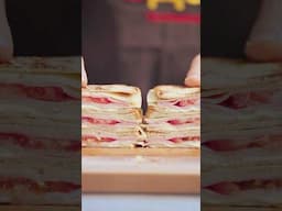 Самый сочный ЗАВТРАК #завтрак #рецепт #sandwich #shortvideo