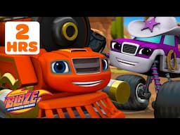 Blaze & Crusher's Monster Machine Adventures! 💨 w/ Starla | 2 Hours | Blaze and the Monster Machines