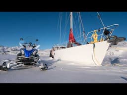 Our Boat Is Stuck In Ice In Greenland. Now We Ride THIS.
