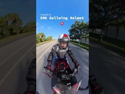 SMK Gullwing Helmet 💥 #smk #gullwing #helmet #suzuki #gsxs1000gt #2025 #rider #ride