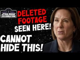 Fans IGNORE Kathleen Kennedy at Star Wars Celebration and Disney Deletes the Footage!