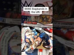 WWE Slapbands UK Unboxing #wweslapbands #championshipslapbands