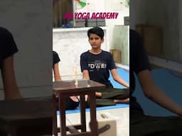 Jab bacche Trataka karte hain, unka dhyan bhi superpower ban jaata hai! Jai Yoga Academy 8307300835