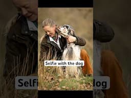Selfies with the dog using Canon R6 Mark ii #dogphotography #canonr6markii