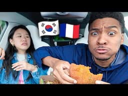 My Husband Tries Pastries From A Korean-French Bakery
