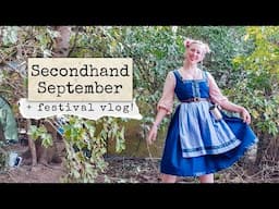 Festival Outfit Lookbook + Festival Vlog! // Secondhand September