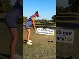HILARIOUS golf commentary #golf