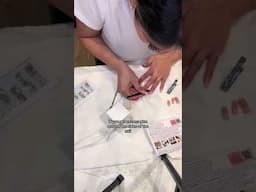 Perfect French Nails in Minutes! 💅 #DIYNails