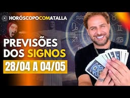 PREVISÕES DOS SIGNOS E TAROT RESPONDE COM DANIEL ATALLA