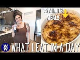 WHAT I EAT IN A DAY ON WW TO LOSE 140 POUNDS- TROY UPDATE❤️‍🩹 NEW FAVORITE DRINK & FORGOTTEN CHICKEN