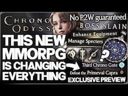 Chrono Odyssey - New Exclusive Gameplay Preview - Pay to Win, Endgame, PvP, Classes & More - Guide!