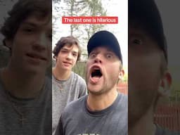 I make the face, you make the sound challenge.  This was so funny #trend #funny #comedy #shorts