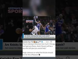 Jalen Brunson Needs Help! - Magic Johnson